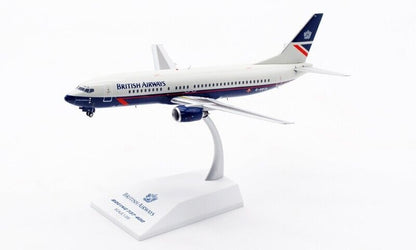1:200 JC Wings BRITISH AIRWAYS BOEING 737-400 Passenger Airplane Diecast Model