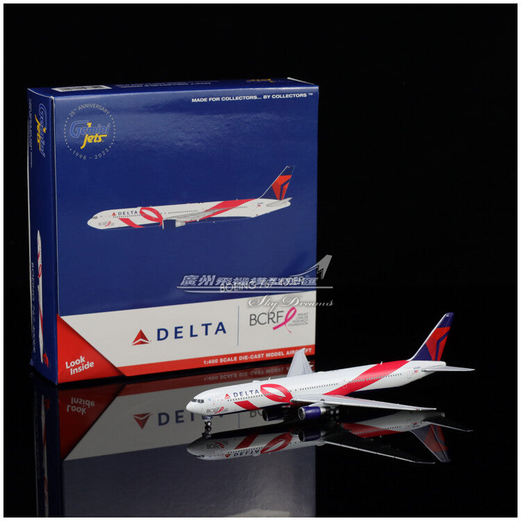 1:400 GeminiJets DELTA BOEING 767-400ER Passenger Airplane Diecast Plane Model