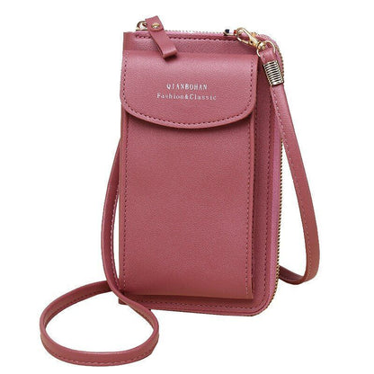 Crossbody Bag Purse Clutch Phone Wallet Shoulder Bags Synthetic Leather Handbags
