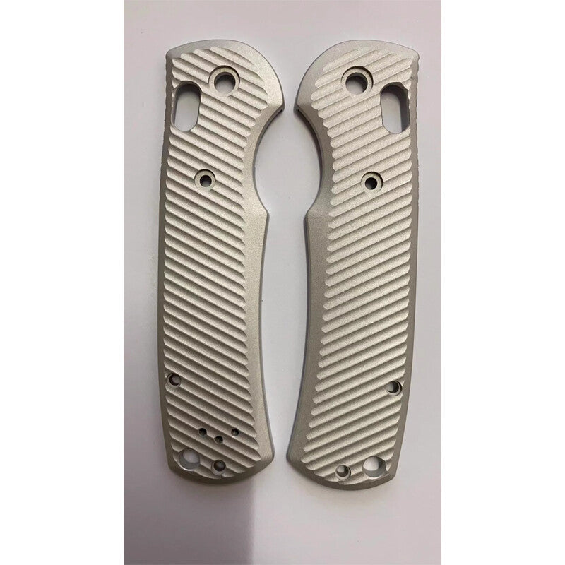 1 Pair Custom Made Aluminum Handle Scales for Benchmade Griptilian 550/551 Knife