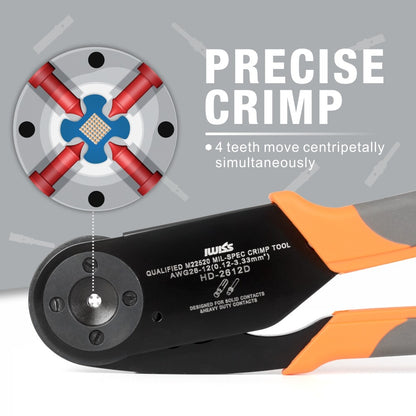 IWISS HD-2612D Deutsch Connector Tool Crimper Harley Caterpiller Hand Tool