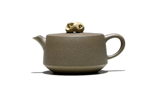 130cc Chinese Yixing Handmade Zisha Teapot Duan Ni Yingshi Hu Gongfu Tea Pot