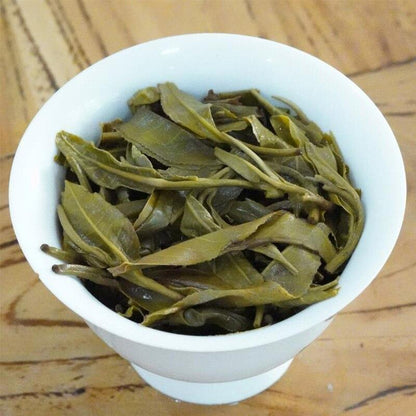 357g Yunnan Tea Puer Jingmai Mountain "Jing Mai Orchid" Tree Raw Pu Er Tea Cake