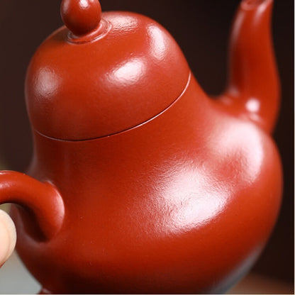 100cc chinese Yixing Handmade Zisha teapot Zhuni SiTing Gongfu Hu Tea Pot