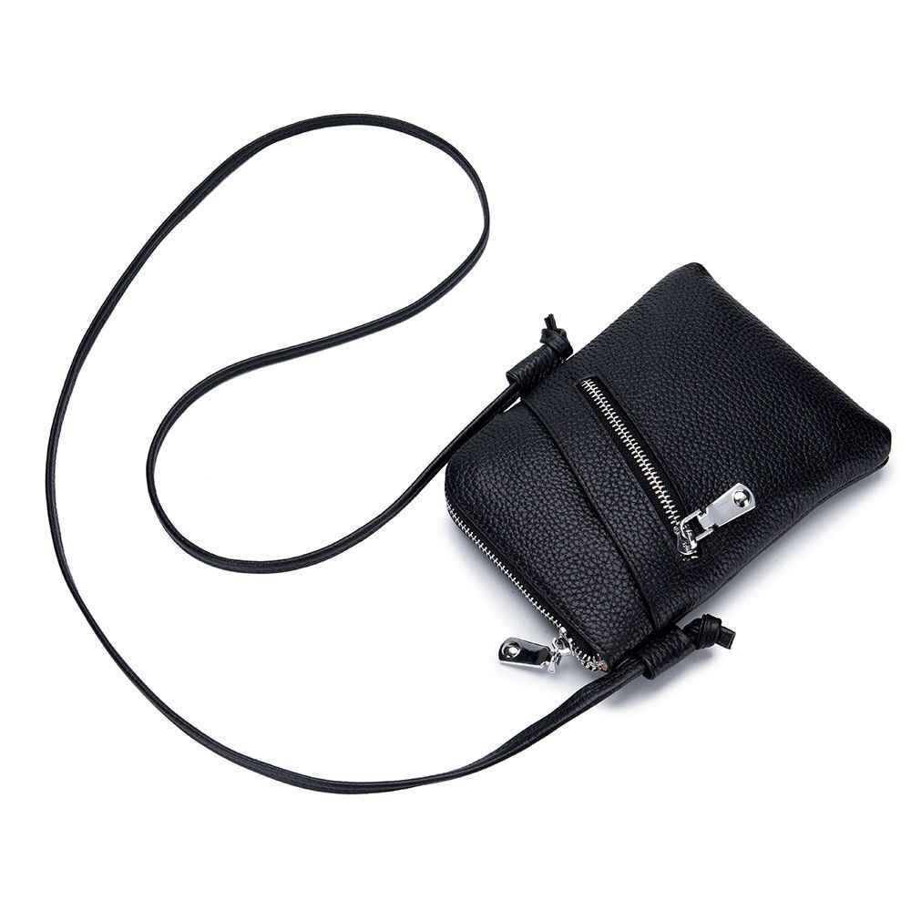 Genuine Leather Shoulder Crossbody Bags Small Handbag Crossbody Purse Polyester
