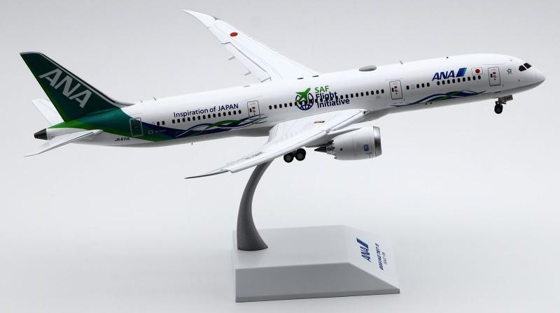 1:200 JC Wings ANA BOEING B787-9 Flap Down Airplane Diecast Aircraft Model