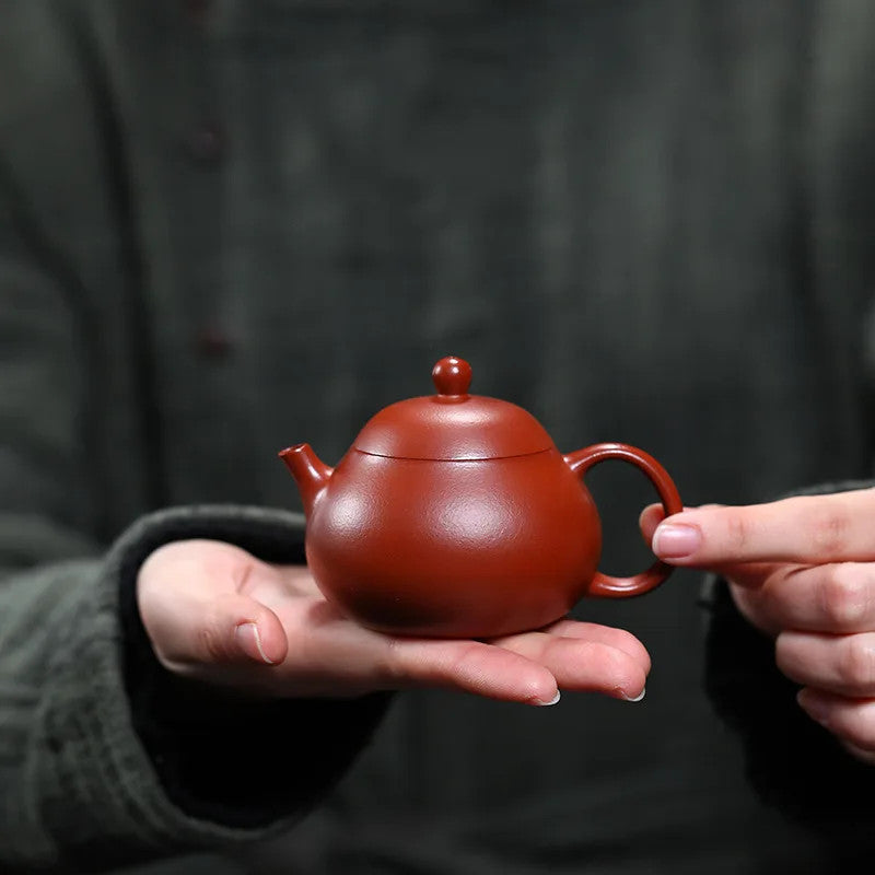 Chinese Yixing Purple Clay Handmade Tea Pot Kettle Zisha Tea Set 90ml