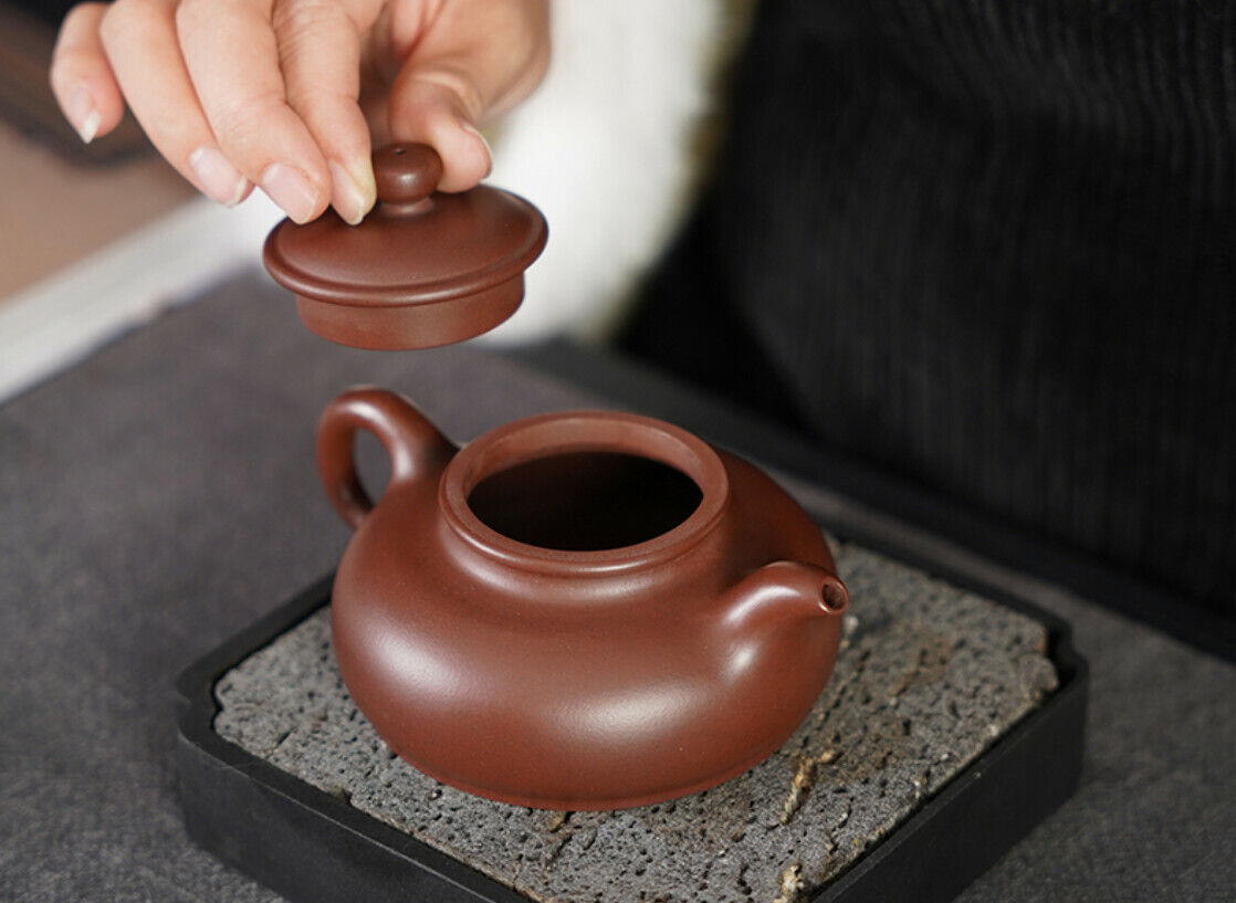 190cc chinese Yixing Handmade Zisha teapot Purple clay FuLin  Hu Gongfu Tea Pot