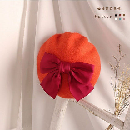Caps Berets Princess Kids Girls Lovely Beanies Hats Spring Autumn Winter Toddler