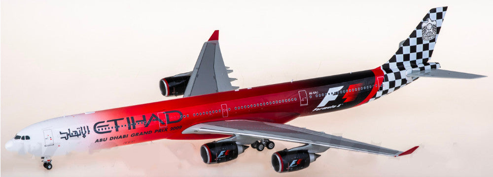 1:200 SQ Wings Etihad Airways Airbus A340-600 Passenger Diecast Airplane Model
