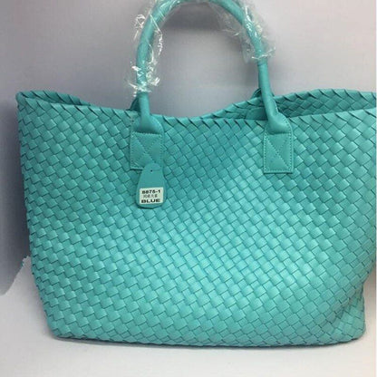 Snake Weaving Bag Shoulder Purse Vegetable Basket Large Shopping Bag 37*18*53 CM