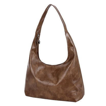 Fashion Retro Bag Handbag Dumpling Bags One-shoulder Leather Hand Bags Crossbody