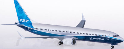1:200 21CM Hogan BOEING 737 MAX 9 Passenger Airplane ABS Plastic Aircraft Model