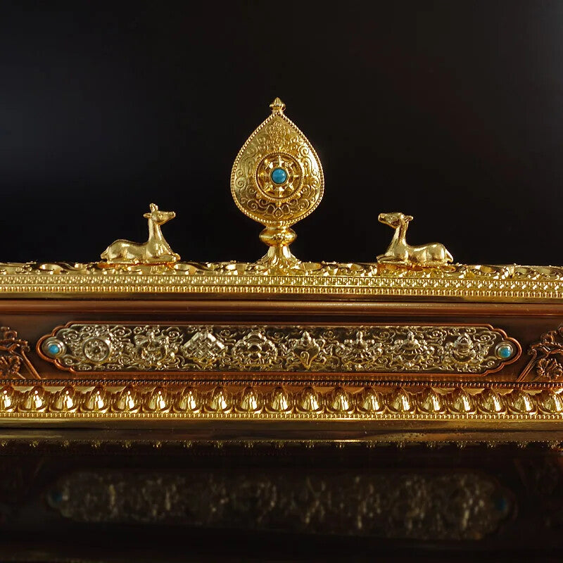 Tibetan Incense Burner Alloy Censer Containing Incense Sticks Holder Diffuser