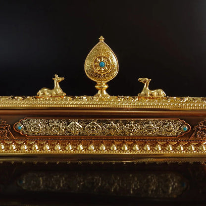 Tibetan Incense Burner Alloy Censer Containing Incense Sticks Holder Diffuser