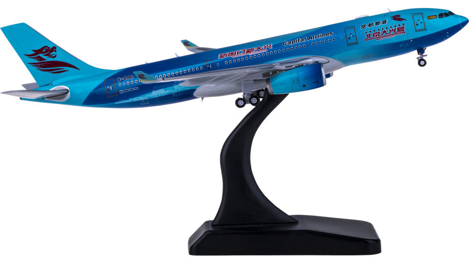 1:400 JC Wings Capital Airlines AIRBUS A330-200 Passenger Airplane Diecast Model