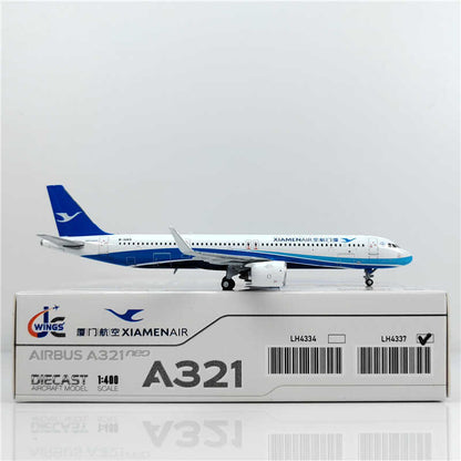 1:400 JC Wings XIAMENAIR AIRBUS A321neo Passenger Airplane Diecast Model
