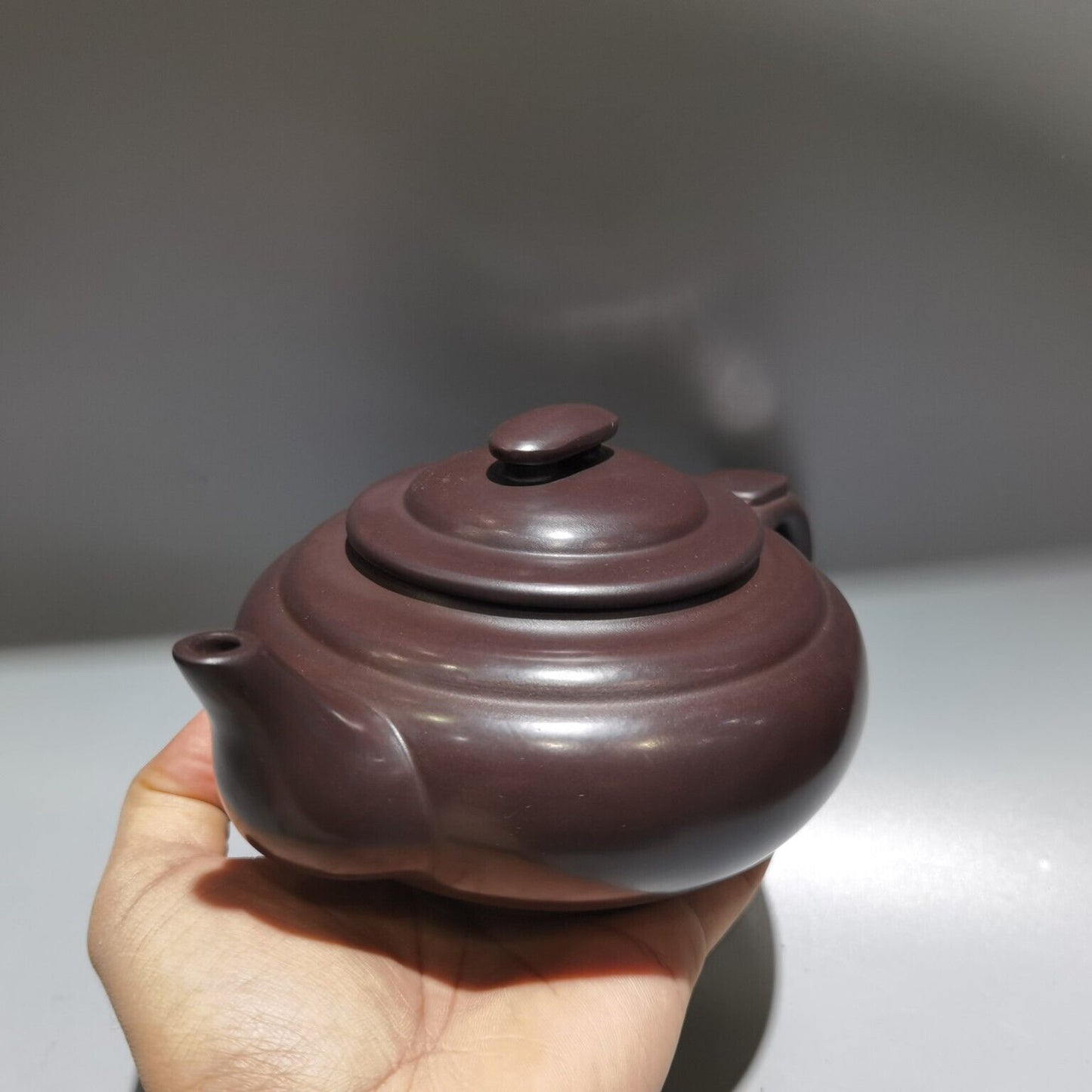 Vintage Chinese Yixing Purple Clay Teapot Zisha Ceremony Fashion Nice Teaware