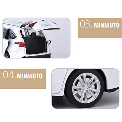 1:24 Toyota Sienna MPV Legierung Modell Auto Druckguss Fahrzeug Soundlicht Kinder Geschenk Spielzeug-