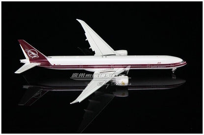 1:400 JC Wings QARAR BOEING 777-300ER Airplane Flap Down Diecast Aircraft Model