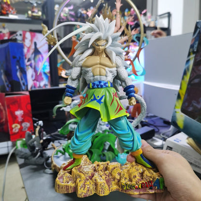 Anime Dragon Ball Super Saiyan Five Son Goku PVC Action Figure Model Toy Statue