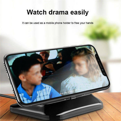 3 In 1 Usb Docking Station Desktop Stand Charging Converter For Mircro Phone
