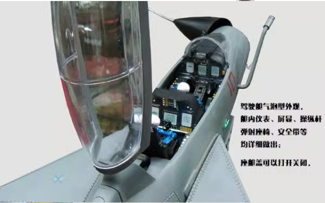 1:16 97CM China J-10 Fighter Plane Army Airplane Diecast Military Aircraft Model