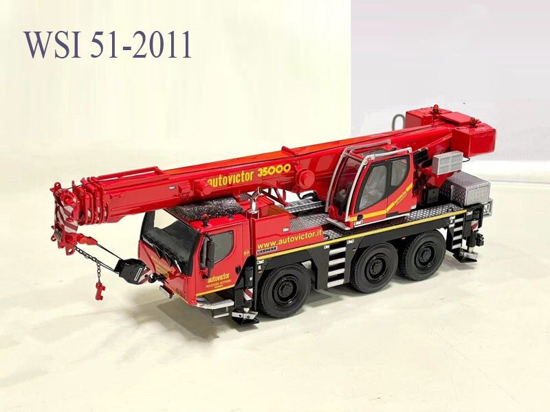 1:50 WSI LIEBHERR LTM1050 Crane Skaks 51-2030 Construction Machine Diecast Model