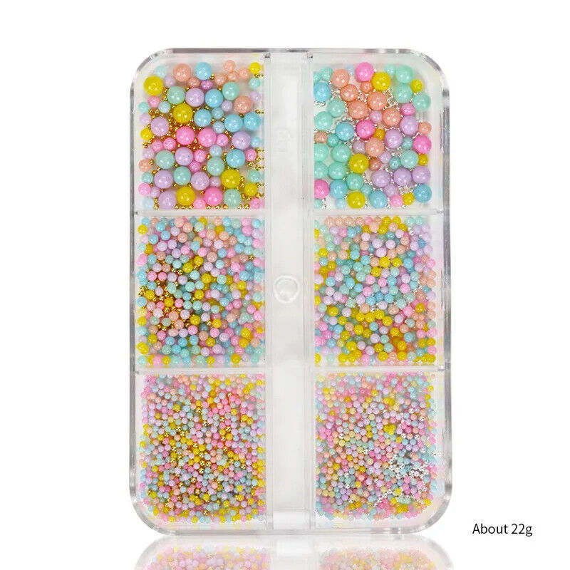 Nail Art Charms Flakes Abalone 3D Irregular Slice Shell Stone DIY Manicure Decor