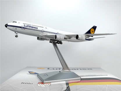 1:400 YY Wings Lufthansa BOEING B747-8 Aircraft Diecast Plane Airplane Model