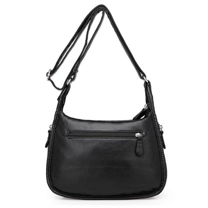 Fashion Women Shoulder Bag Synthetic Leather Crossbody Bag Totes Soft Purse 1 PC