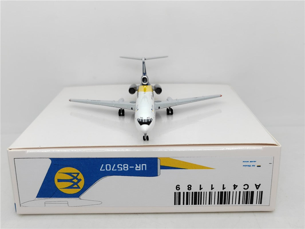 1:400 Aeroclassics Air Ukraine Tupolev Tu-154 Passenger Plane Diecast Model