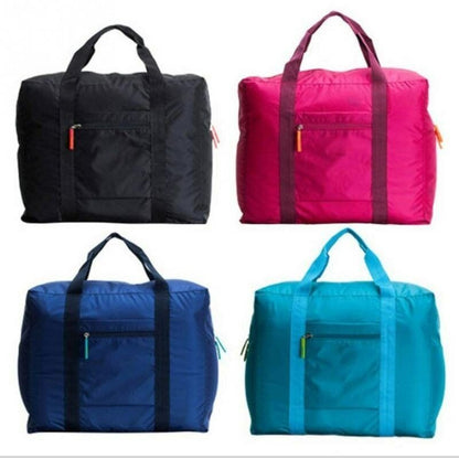 Travel HandbagsWomen Men Nylon Travel Bag Folding Bag Unisex Luggage Suitcase