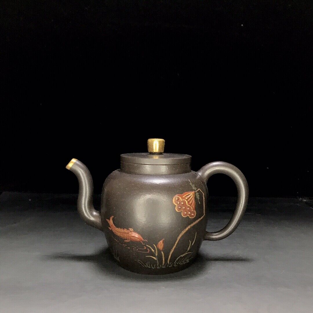 vintage chinese yixing purple clay teapot zisha ceremony fashion gift teaware