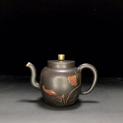 vintage chinese yixing purple clay teapot zisha ceremony fashion gift teaware