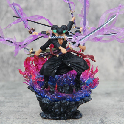 One Piece Anime Figure Roronoa Zoro PVC Action Figure Model Statue Doll Toy Gift