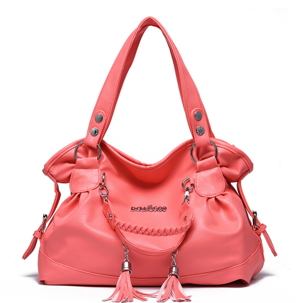 Womens Ladies PU Leather Handbags Shoulder Messenger Satchel Tote Crossbody Bags