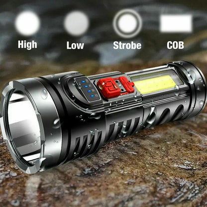 Lamparas de mano recargables led linternas alta potencia 1000000 lumens potente