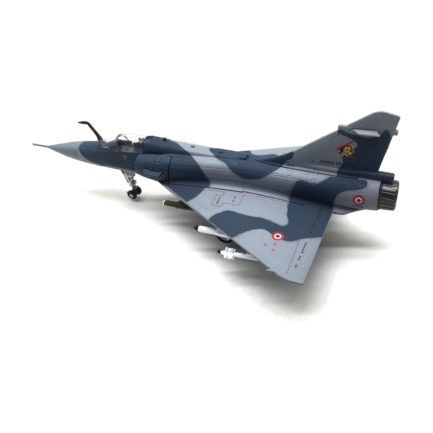 1:100 French Dassault Mirage 2000 Aircraft Model Alloy Military Jet Ornaments