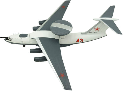 1:200 Beriev A-50M AWACS Early Warning Airplane Metal Diecast Plane Model USSR