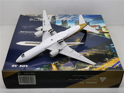 1:400 Phoenix SINGAPORE AIRLINES B777-200ER Airplane Diecast Aircraft Model