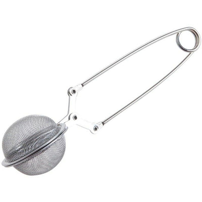 Tea Strainer Handle Tool Tea Infuser Stainless Steel Tea Pot Infuser Sphere Mesh