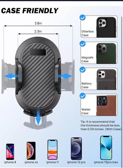 Strong Car Cup Holder Phone Mount Universal Cell Phone Stand W/ Drink Fast Ship