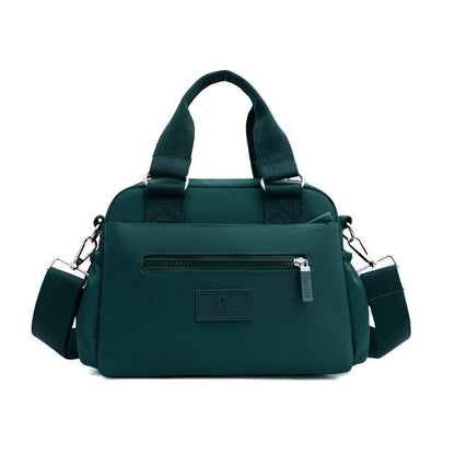 Waterproof Nylon Shoulder Bag Messenger Large Handbag Travel Purse 25*20*10 CM