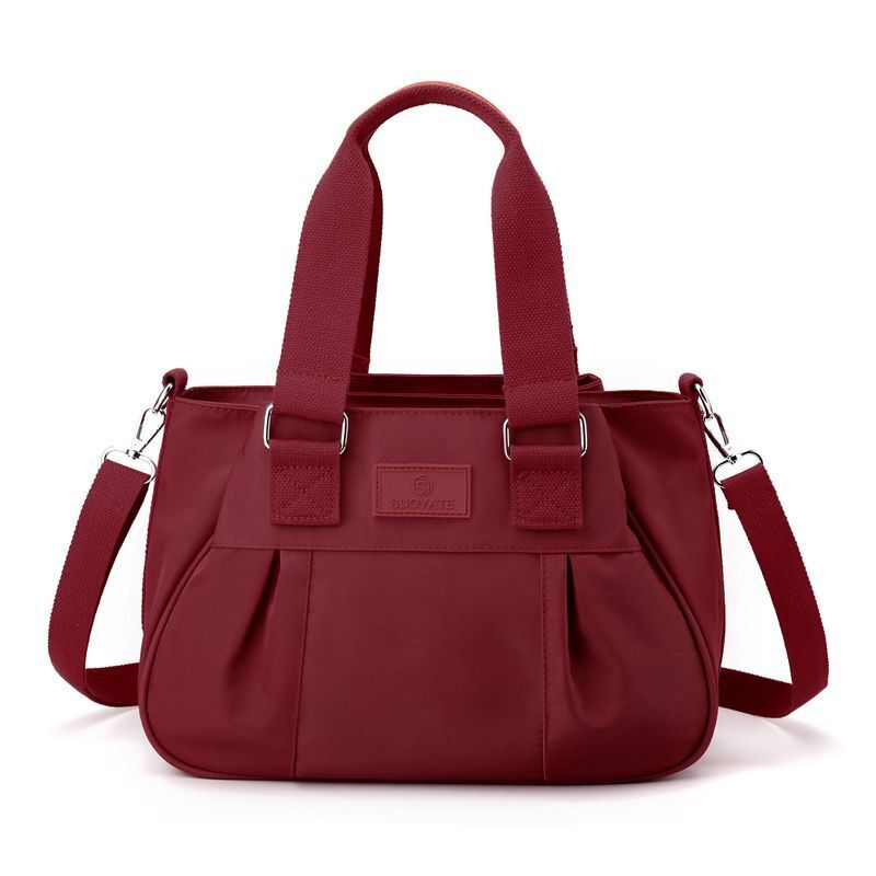Handbag Waterproof Oxford Tote Nylon Shoulder Bag Large Top-handle Messenger Bag