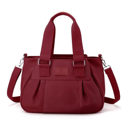 Handbag Waterproof Oxford Tote Nylon Shoulder Bag Large Top-handle Messenger Bag