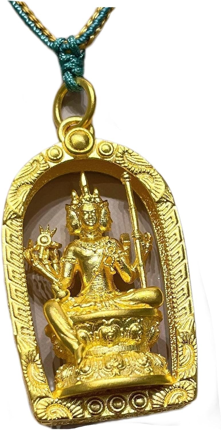 New Buddha Necklace Feng Shui Thai Amulet Good Luck Talisman
