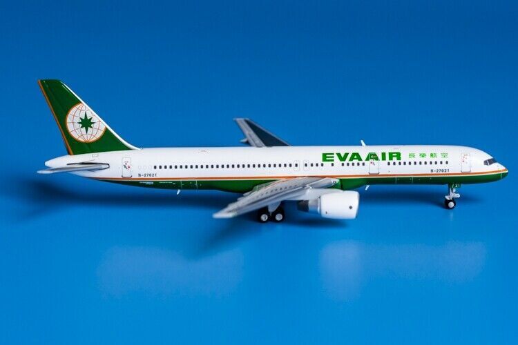 1:400 JC Wings EVA AIR BOEING 757-200 Passenger Airplane Diecast Aircraft Model