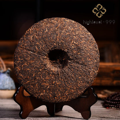 357g Ripe Puer Tea Cake 2013 Aged Imperial Court Menghai Yunnan Old Tree Tea