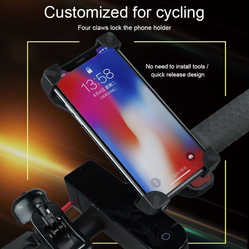 Electric Scooter Phone Holder Road Bike Motorcycle Support Bicycle Accessories